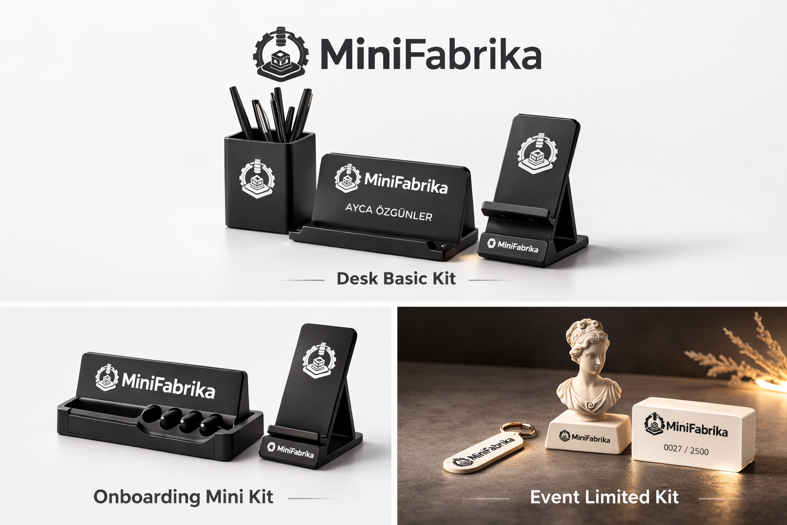 MiniFabrika 3D baskı üretim görüntüsü